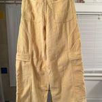 Urban Outfitters  Yellow Corduroy wide Leg Skater Pants Photo 1