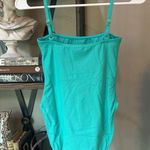 Montce Jacelyn One Piece Swimsuit Teal Womens Size XS Blue Photo 5