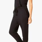 Beyond Yoga Easy Gather Sleeveless Midi Jumpsuit Modal Blend Black Size Small 0654D Photo 0