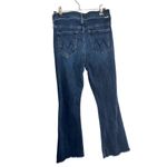 MOTHER The Weekender Fray Jeans in Chip On My Shoulder Size 28 Mid Rise Flare Blue Photo 8