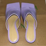Bottega Veneta Authentic  Purple Leather Slip-on 
Mule(Size 38.5) Photo 5
