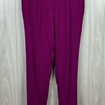 Diane Von Furstenberg ‎ Womens Pants 12 Jacques Cady Crepe Fuchsia Career Bright Photo 7