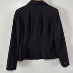 The Limited East 5th Women's Black Button Down Blazer With Faux Pockets Size 14 Photo 3