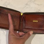 Vintage Zippered Wallet with Studded Saddle Design unisex western NFR horse Brown Photo 4