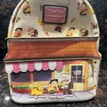 Disney 2023  Parks Pixar UP Loungefly Mini Backpack Ice Cream Parlor Photo 0