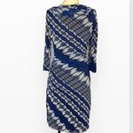 Kay Unger Cowl Neck Long Sleeve Mess Dress… Black Size M Photo 7