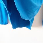 Eileen Fisher Long Sleeve Shirt in Royal Blue Photo 5