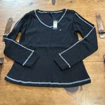 Tommy Hilfiger  Women's Long Sleeve Waffle Knit Sport Pajama Set Size Small Photo 3