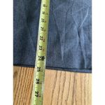 Prada Made In Italy Wool Skirt Front Slit Side Zip Gray Career Size 44 Waist 30 Photo 6