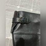 ALDO  Black Leather Knee-High Boots sz 7 Photo 3