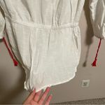 J.Crew  Embroidered Cotton-Linen Beach Romper- Size XS Photo 4