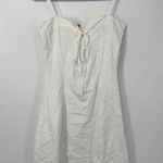 Bishop and Young WHITE FIGURE FLATTERING ADJUSTABLE STRAPS DRESS SMALL Photo 0