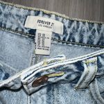 Forever 21 NWT Daisy Embroidered Rare High Rise Distressed Denim Jean Shorts 29 Photo 3
