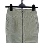 Free People  We The Free I Want It All Corduroy Midi Skirt Moss Green size 25 NWT Photo 3