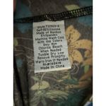 Johnny Was  Nero Tiered Floral-Print Cap-Sleeve‎ Bamboo Midi Dress Size Medium Photo 10