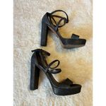 Michael Kors  Charcoal Silver Sparkly High‎ Heels Size 7.5M Photo 1