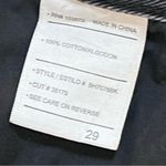 Bohme  black denim cutoff shorts distressed size 29 Photo 4