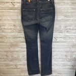 CAbi Womens 8 Jeans Slim Straight Leg Medium Wash #622 Photo 2