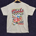 The Smurfbox Derby 1984 Racing The Smurfs Cartoon T-Shirt L  Photo 0