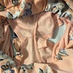 Altar'd State Peachy Pink Off the Shoulder Romper Boho style size medium Photo 2