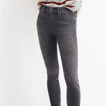 Madewell The Perfect High Rise Skinny Jeans Dark Gray Wash Women's Size 27 Photo 0