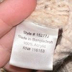 Poof! Poof Excellence Cream Knit Balloon Sleeve Cropped Sweater Photo 4