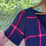 HD in Paris Anthropologie Striped Pane Midi Dress Blue Size 0P Photo 9