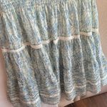 Taylor Light Green Floral Mini Dress Size 8 Photo 6