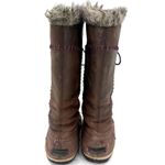 Sorel  Women's Brown Cate The Great Brown Lace Up Fur Snow Boots Size 7.5 Photo 6