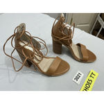 Womans Windsor Smith 25951 Tegan 8 Brown Leather Strappy Open Toe Heel Sandals Photo 1