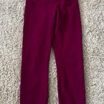 Lululemon  Wunder Train 23" leggings size 6 magenta purple Photo 5