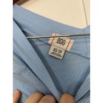 BDG  Shannen Off-The-Shoulder Long Sleeve Tee Size XS Baby Blue NWOT UO Photo 6