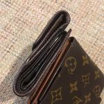 Coach Patchwork Bifold Brown Leather Madras Wallet with Coin Section Photo 14