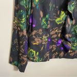 Notations  floral ruffle zip up jacket size medium Photo 6