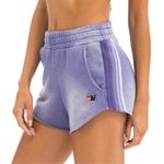 Aviator Nation  5 Stripe Pocket Club Shorts in Faded Grape Photo 0