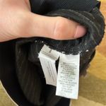 Ann Taylor LOFT Black White Stripe Above the Knee Stretch Pencil Skirt Small Photo 4