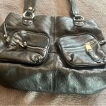 b. makowsky Black Leather Shoulder Bag Photo 9