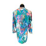 Amanda Uprichard  100% SILK FLORAL SHIRT BLOUSE SIZE SMALL Photo 5