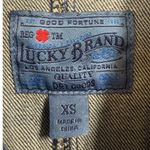 Lucky Brand Workwear Valeport Denim Trucker Drawstring Dress XS Photo 3