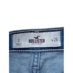 Hollister ‎ Denim Shorts High Rise Distressed Cuffed Blue Jean Shorts W26 Photo 1