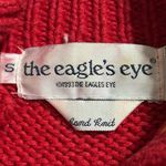 Vintage 1993 The Eagle’s Eye women’s sweater Scottish design pullover some flaws Red Photo 8