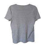 Ralph Lauren Lauren  Women's‎ Striped Blue White Top XL Photo 4