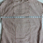 Madewell Stripe-Play Button-Back Short Sleeve Tee Dress Size S Retail $98 Photo 7