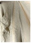 Coldwater Creek Marisa Linen Crop Lace Embellished Pants Women's Size 18 Photo 7