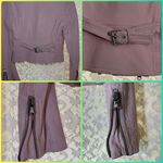 Alexander McQueen Blush Pink Leather Moto Jacket XS Photo 4