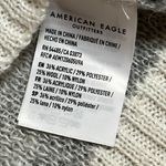 American Eagle  Outfitters gray white cheetah print wool blend sweater Photo 7