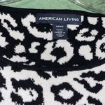 American Living Animal print sweater dress  • leopard • black and white • sweater Photo 3