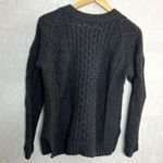 Madewell  Gray Knit Crewneck Sweater Photo 4