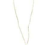 Jenny Bird  Delicate Goldtone Necklace With J Symbol Pendant NEW IN BOX Photo 2