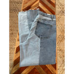 Almost Famous Women's Jeans Size 11, Blue Colorblock Photo 8
